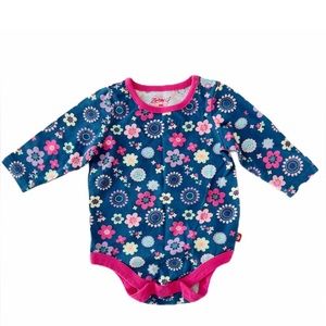 - NWOT Zutano floral bodysuit 9M